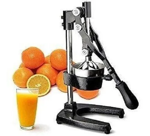 Exprimidor De Frutas Manual Para Uso En Comercios Y Hogares Negro - Imagen 3