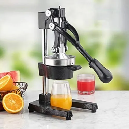 Exprimidor De Frutas Manual Para Uso En Comercios Y Hogares Negro - Imagen 6