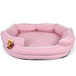 Cama Perro Raza Media 70x60x20cm Acolchonada De Guata
