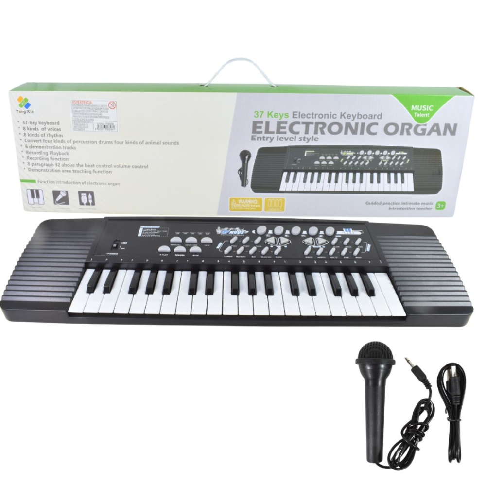 Piano Teclado Electrónico Infantil Medidas 60x18x5cm